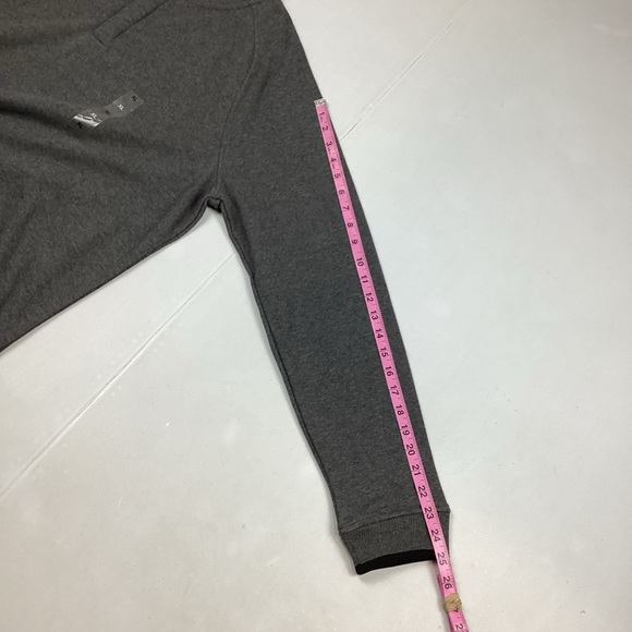 Alfani Gray Quarter Snap Pullover Henley Long Sleeve Top NEW! - Picture 9 of 10